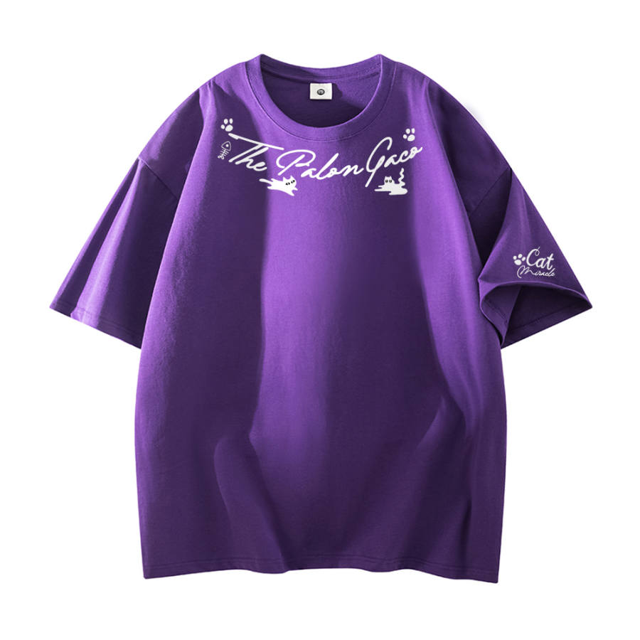 PAL ONGACO T Shirts Unisex Crew Neck Moderate Straight Fit