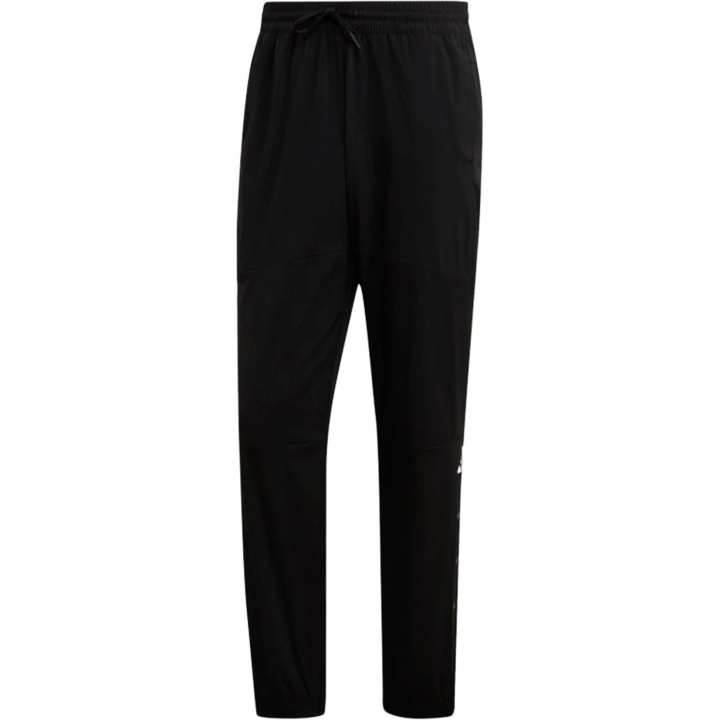 Adidas Adidas Knitted Sweatpants Men's Black Moderate Cuffed Pants