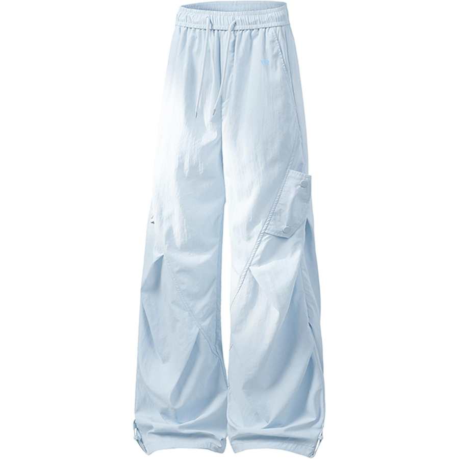 WARRIOR WARRIOR Casual Pants Women's Thin Straight Fit Pants