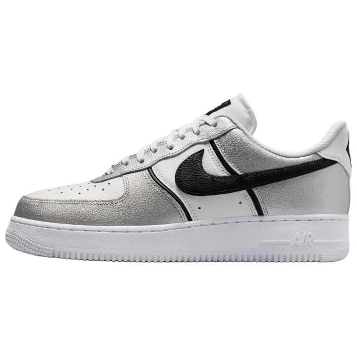 Nike Nike Air Force 1 Skateboard Shoes Unisex Silver White