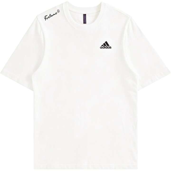 Adidas Adidas MUST HAVES T Shirts Unisex Ecru Crew Neck Moderate