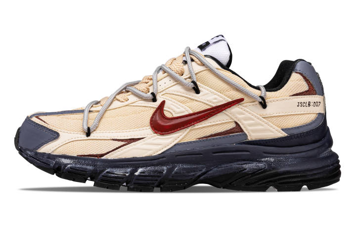 Nike Nike Initiator Running Shoes Men's Low Top Beige, Red, Gray, Black Multicolor