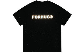 FORHUG T Shirts Unisex Crew Neck Moderate