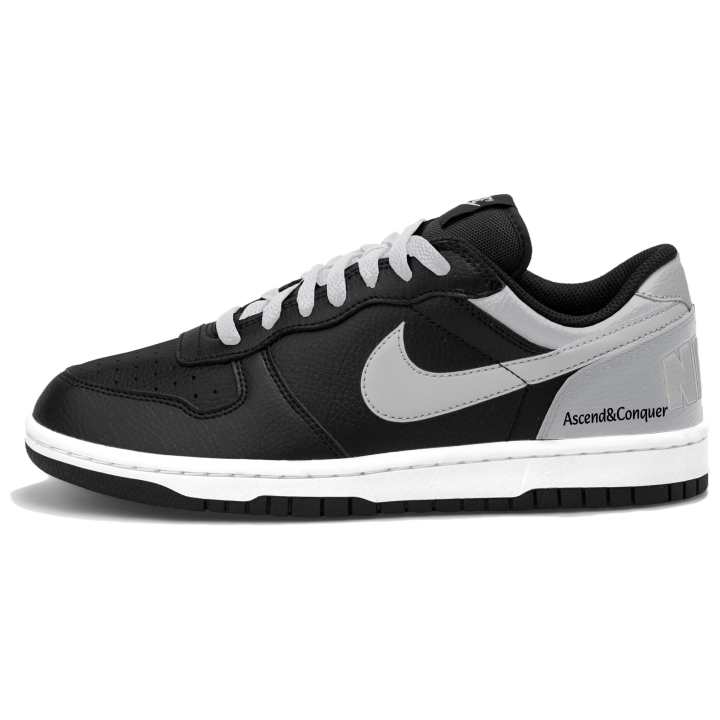 Nike Nike Big Skateboard Shoes Men's Low Top Black