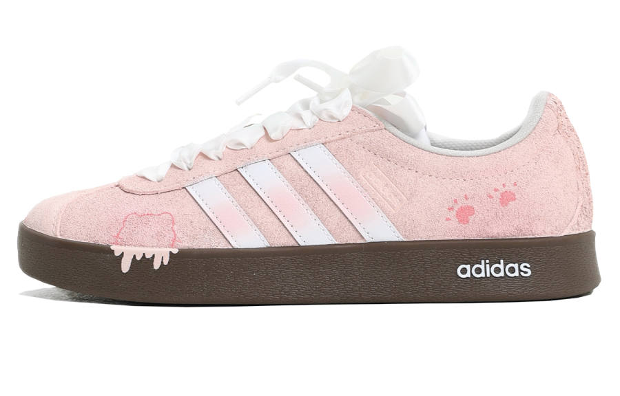 Adidas Adidas VL COURT 2.0 Skateboard Shoes Unisex Low Top White