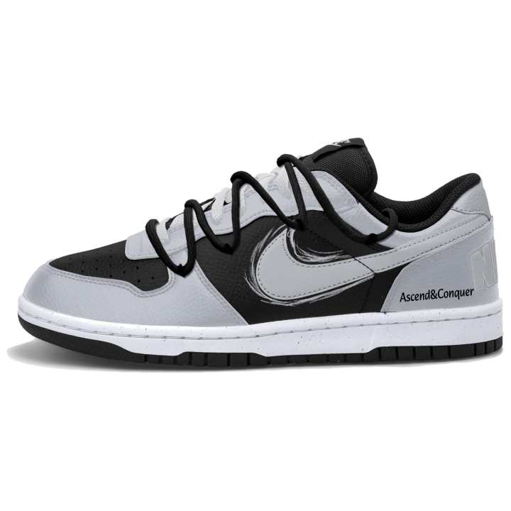 Nike Nike Big Skateboard Shoes Men's Low Top Black