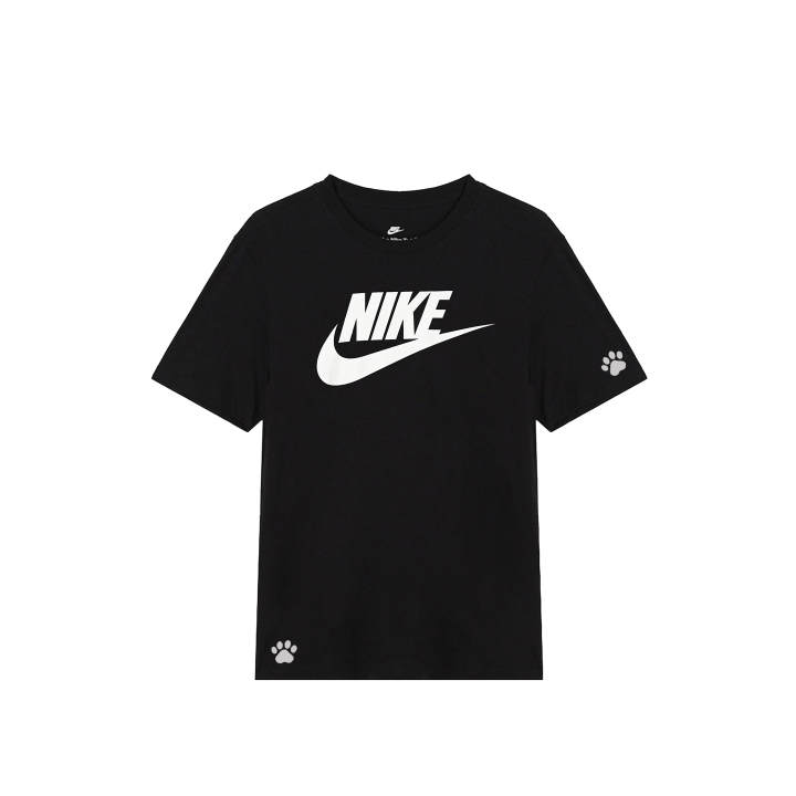 Nike Nike Sportswear T Shirts Unisex Black Crew Neck Moderate Straight Fit