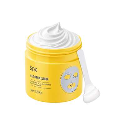 SDX Salicylic Acid White Clay Cleansing Clay Mask Hydrating 120g/120g*2