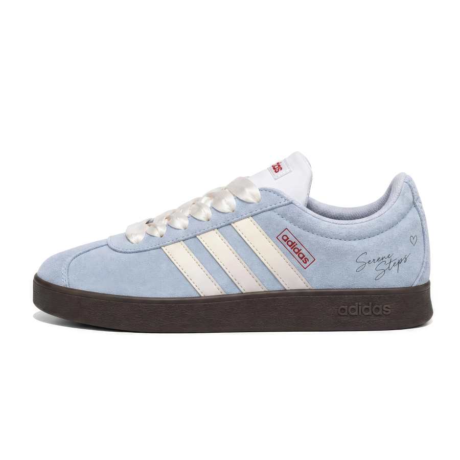Adidas Adidas VL COURT 2.0 Skateboard Shoes Unisex Low Top Blue