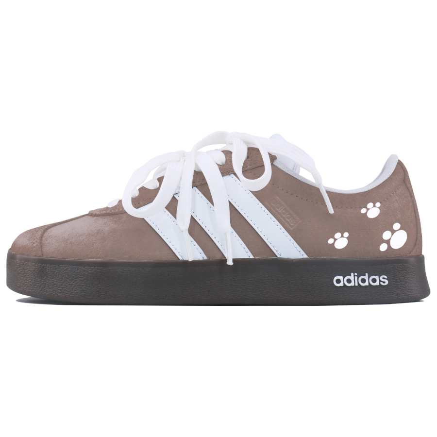 Adidas Adidas VL COURT 2.0 Skateboard Shoes Unisex Low Top White
