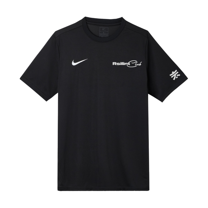 Nike Nike Dri Fit T Shirts Unisex Black Crew Neck Moderate