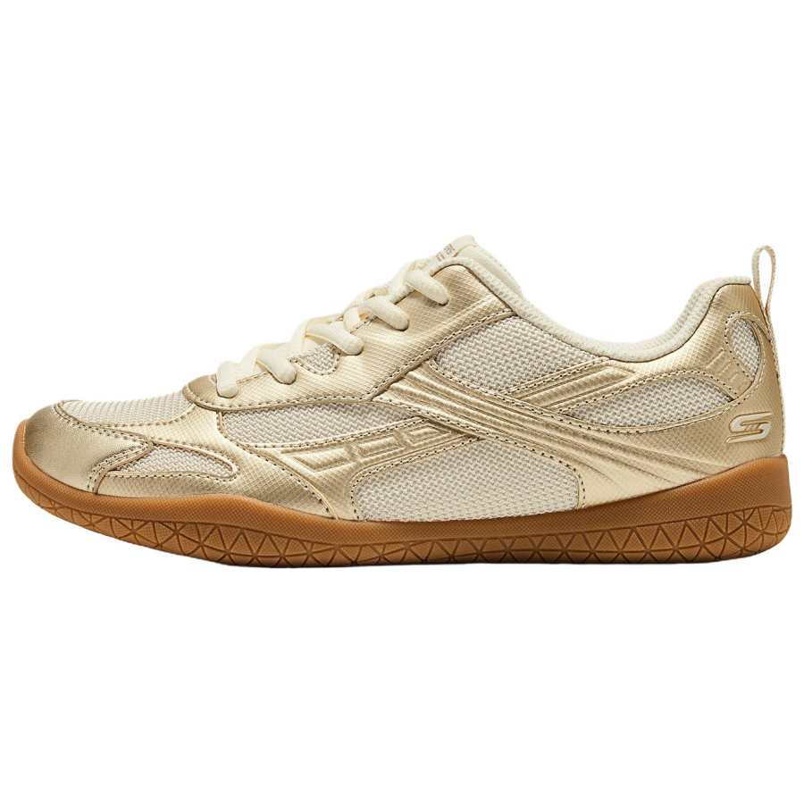 Skechers Bob's SPORT Skateboard Shoes Women's Low Top Gold