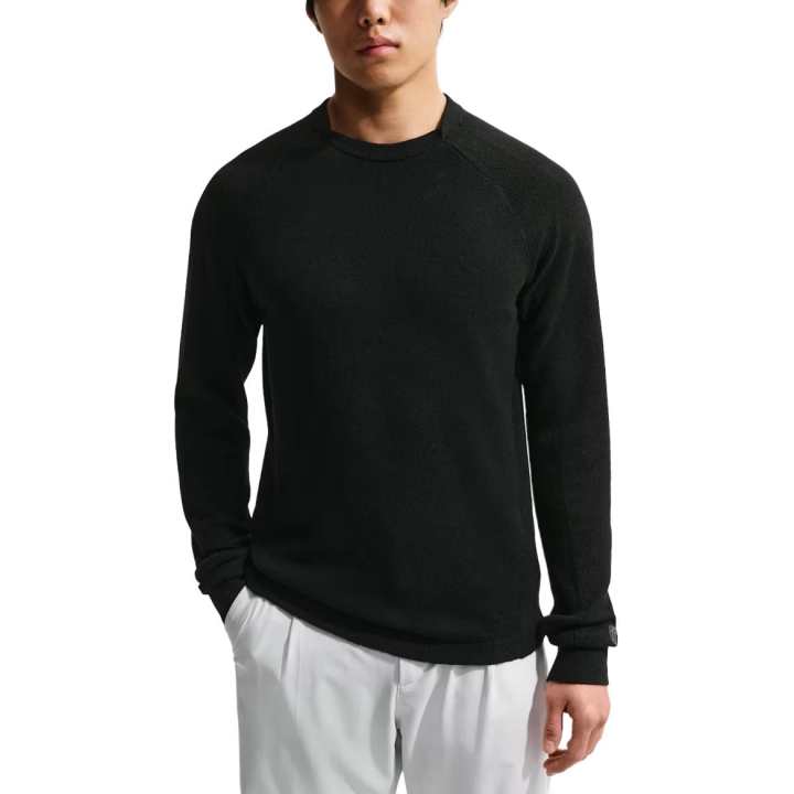 Nike Nike Golf Clothing Men's Black/Charcoal Gray Crew Neck Moderate