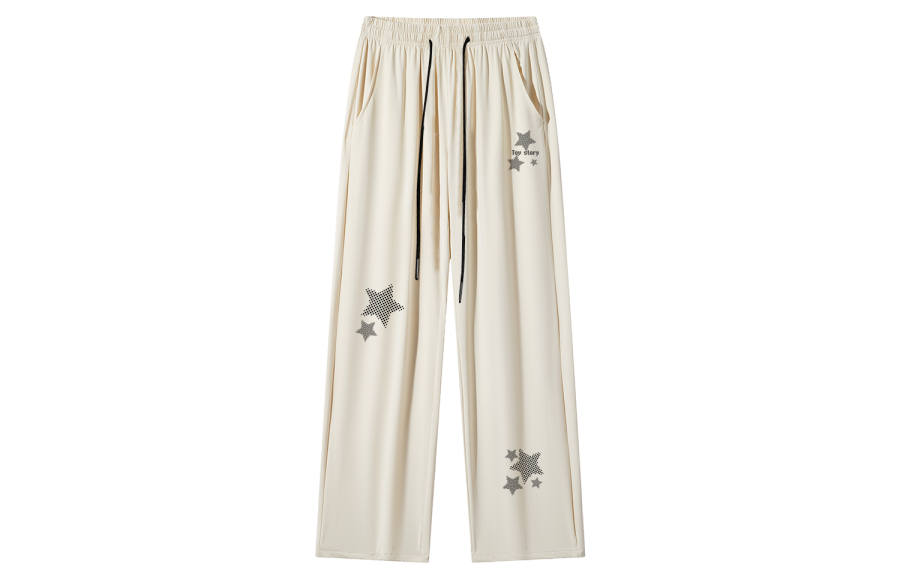 Disney Casual Pants Unisex Thin Straight Fit Pants
