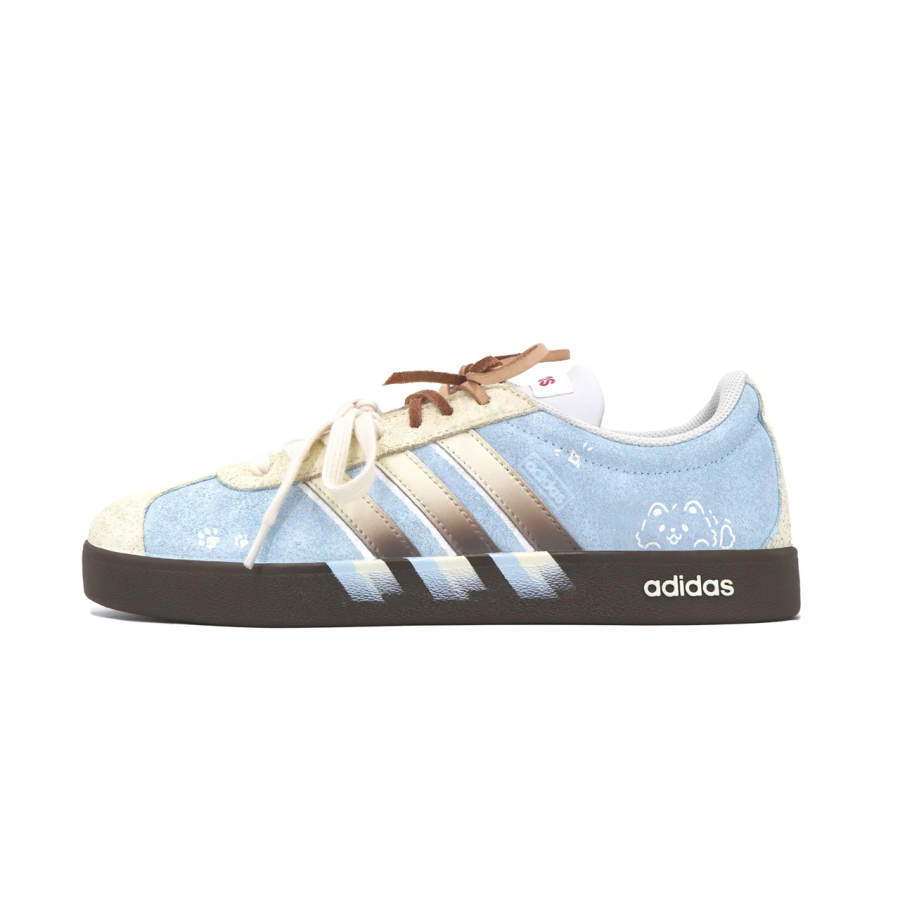 Adidas Adidas Vl Court Classic German Army Trainers Unisex Low Top Brown
