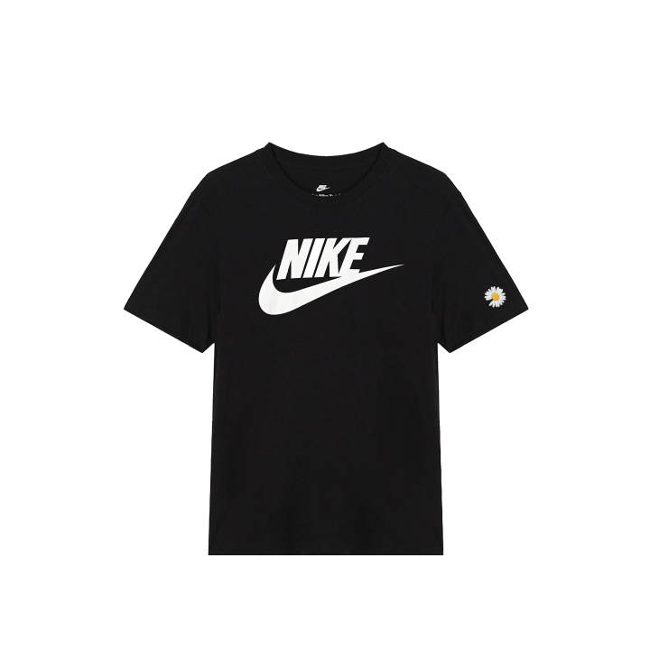Nike Nike Sportswear T Shirts Unisex Black Crew Neck Moderate Straight Fit