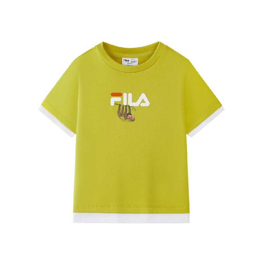 FILA KIDS Pre School T Shirts Crew Neck Moderate