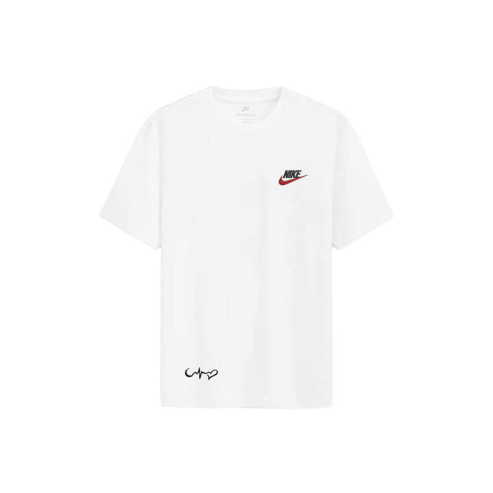 Nike Nike Sportswear T Shirts Unisex White Crew Neck Thin