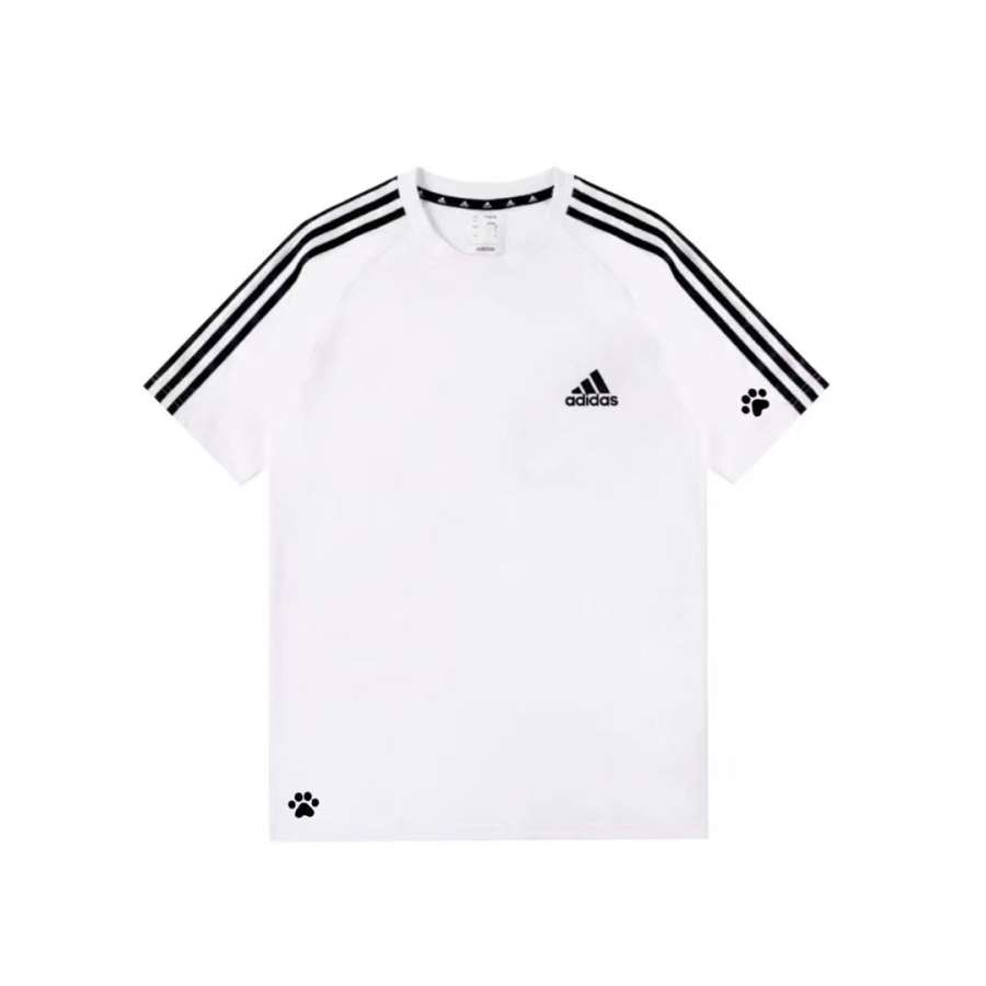 Adidas Adidas T Shirts Unisex White Crew Neck Moderate
