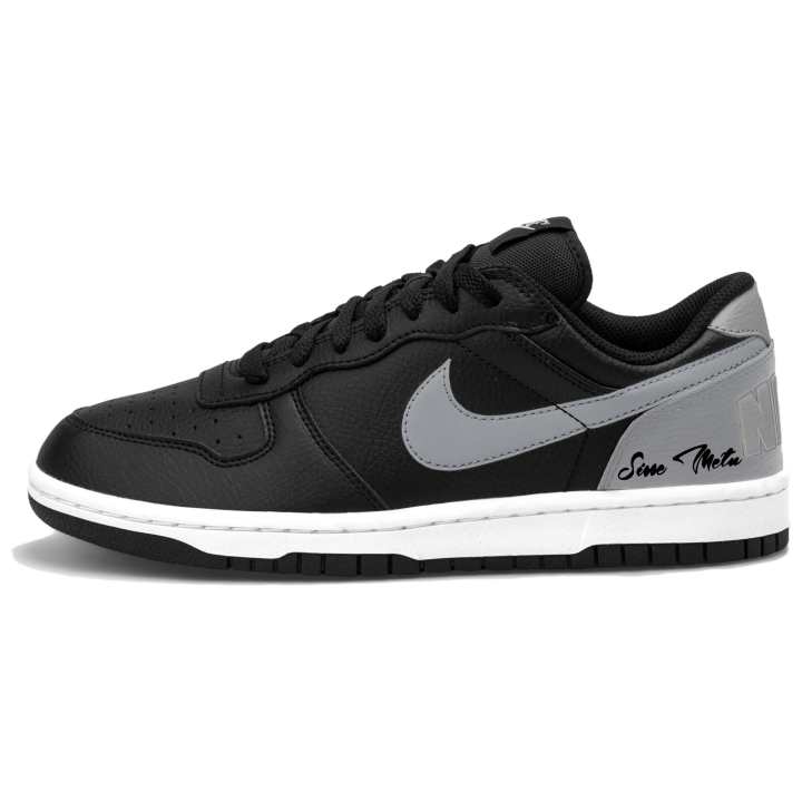 Nike Nike Big Skateboard Shoes Men's Low Top Black