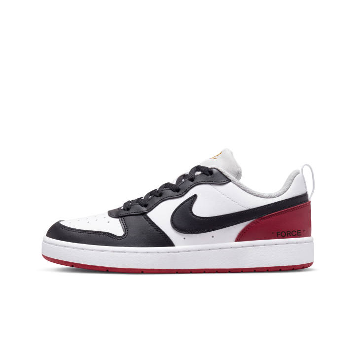Nike Nike Court Borough Skateboard Shoes Women's Low Top Black Red