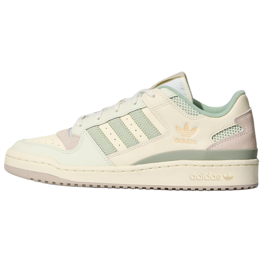 Adidas Originals FORUM CL Skateboard Shoes Unisex Low Top Ivory White