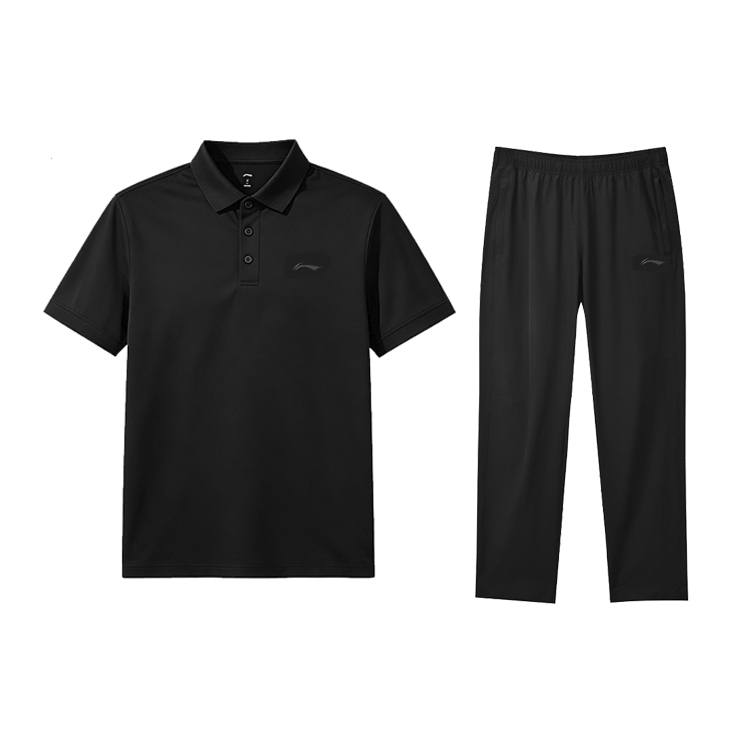 Li-Ning Li Ning Casual Sportswear Unisex Polo Collar Thin