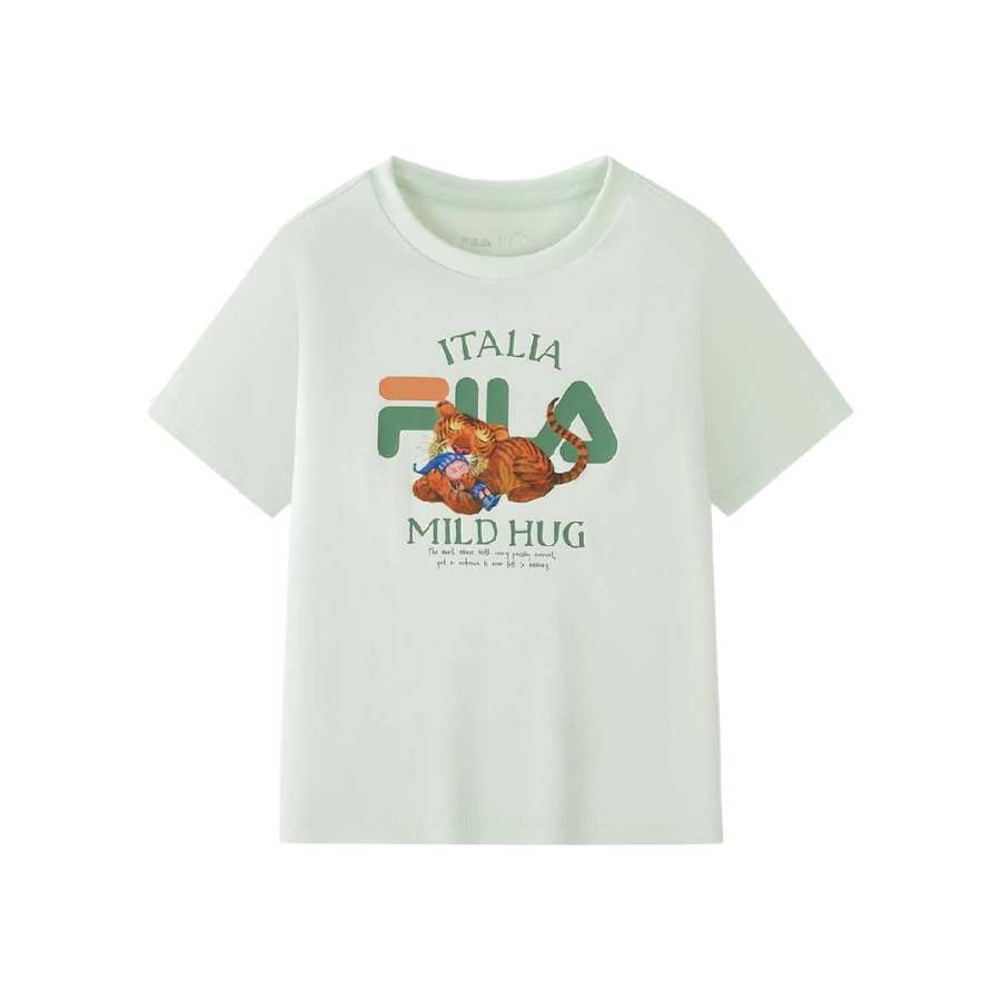 FILA KIDS Pre School T Shirts Crew Neck Thin