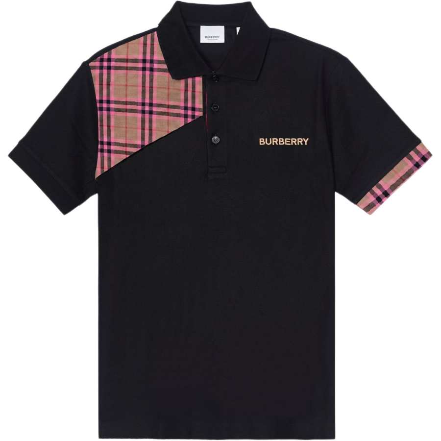 Burberry Polo Shirts Men's Polo Collar Moderate Straight Fit