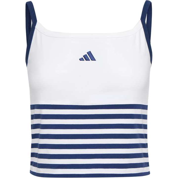Adidas Adidas Dance Camisoles Women's White/Technology Indigo Moderate Other