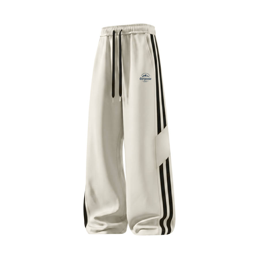 WARRIOR WARRIOR Casual Pants Unisex Thin Straight Fit Pants