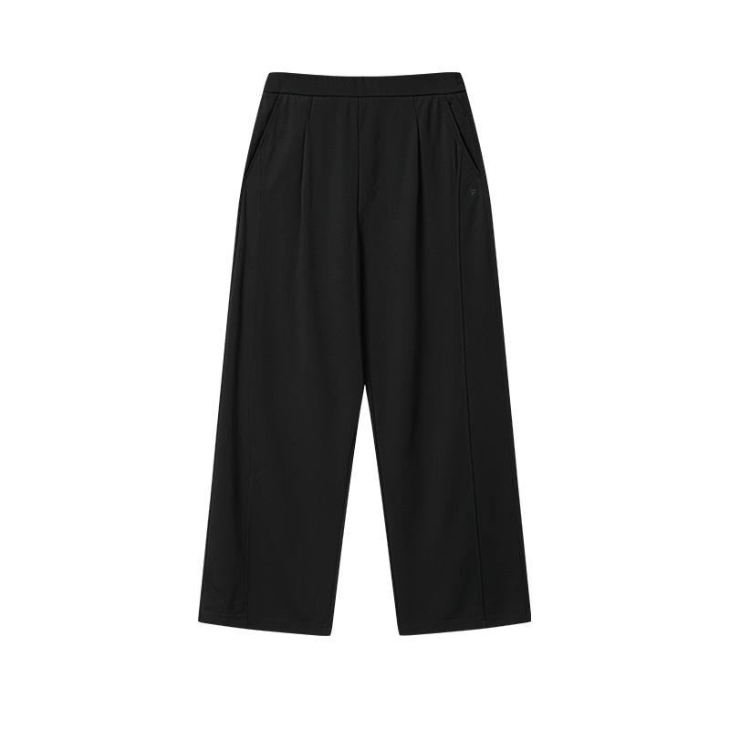 FILA WHITE Casual Pants Women's Jet Black Moderate Other