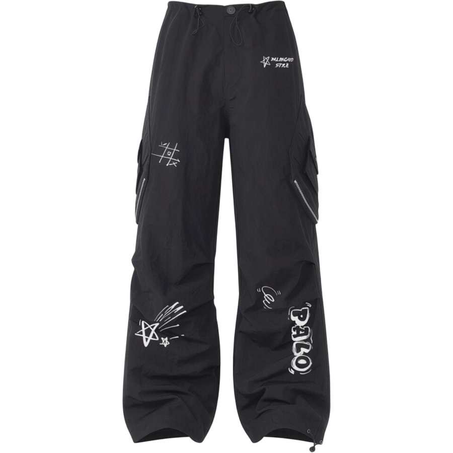 PAL ONGACO Casual Pants Unisex Moderate Straight Fit Pants
