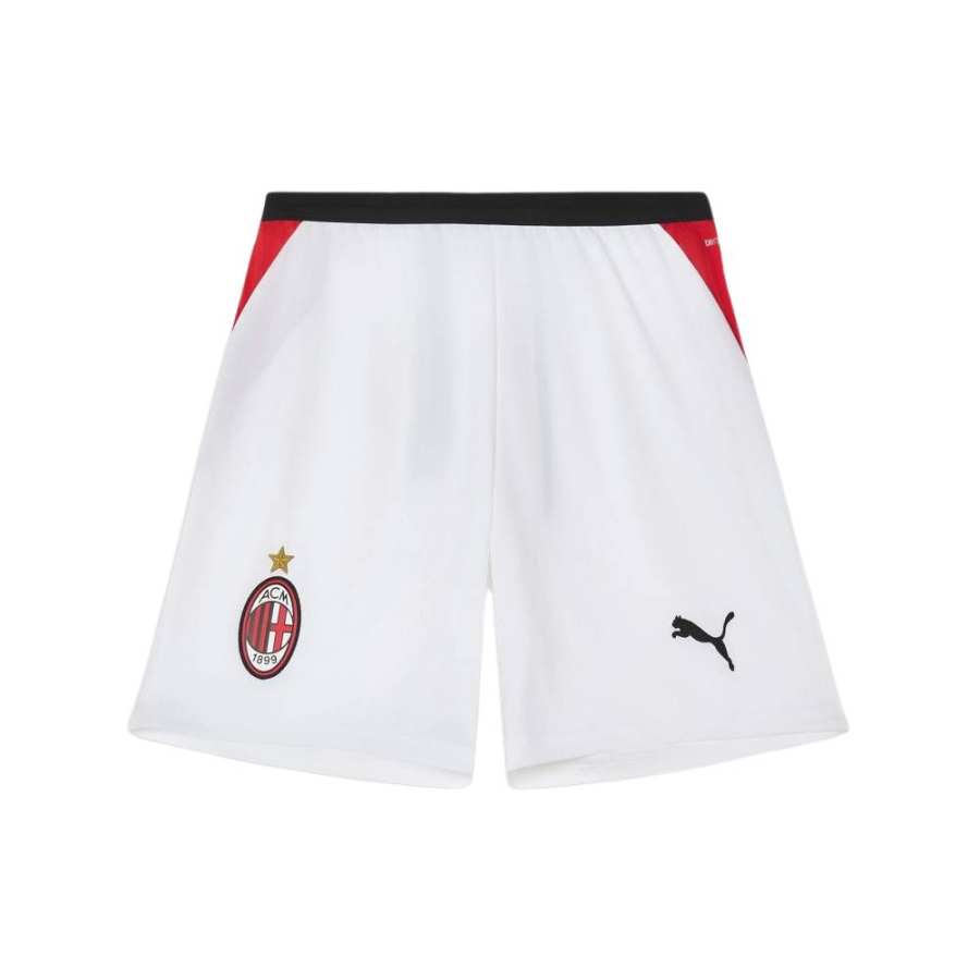 PUMA X AC Milan AC Beige Blue Soccer Bottoms Men's PUMA White Red Moderate