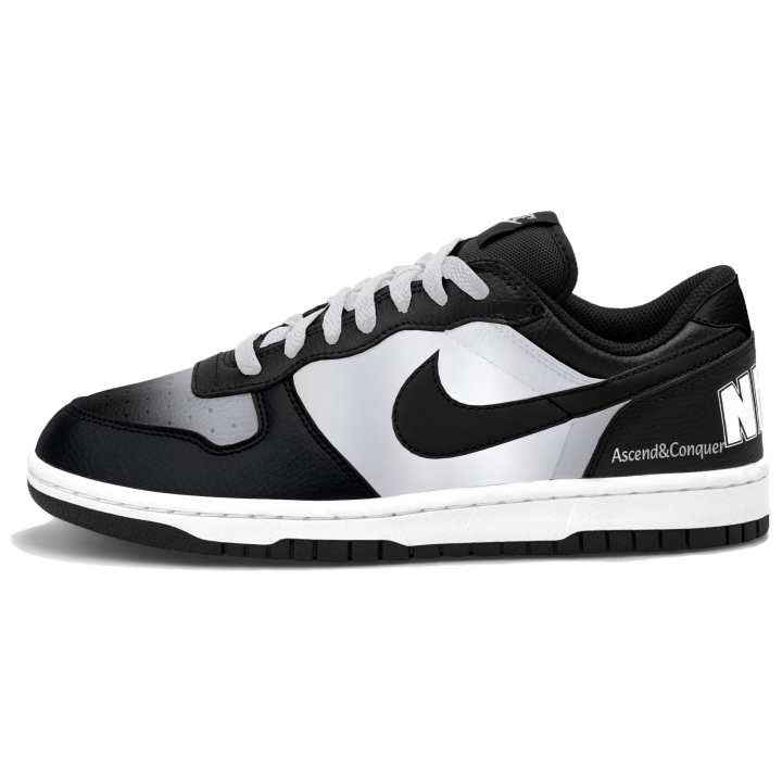 Nike Nike Big Skateboard Shoes Men's Low Top Black