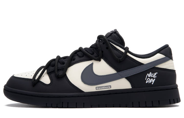 Nike Nike Dunk Skateboard Shoes Unisex Low Top Black White