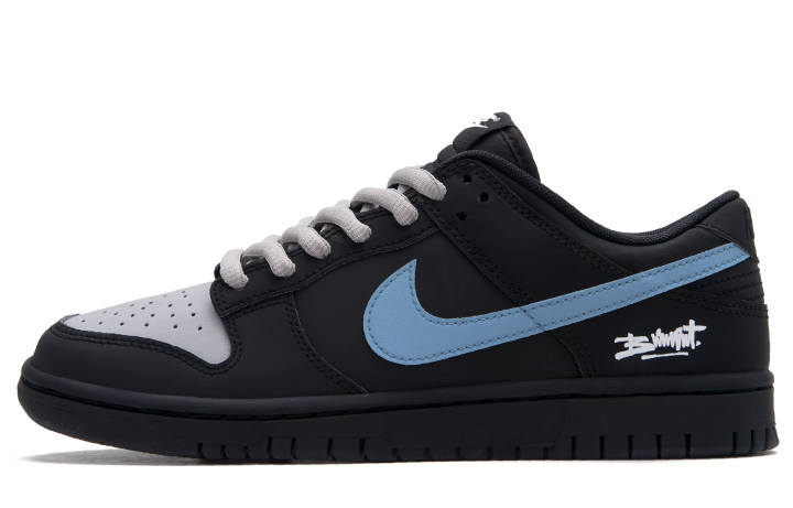 Nike Nike Dunk Skateboard Shoes Unisex Low Top Black Gray