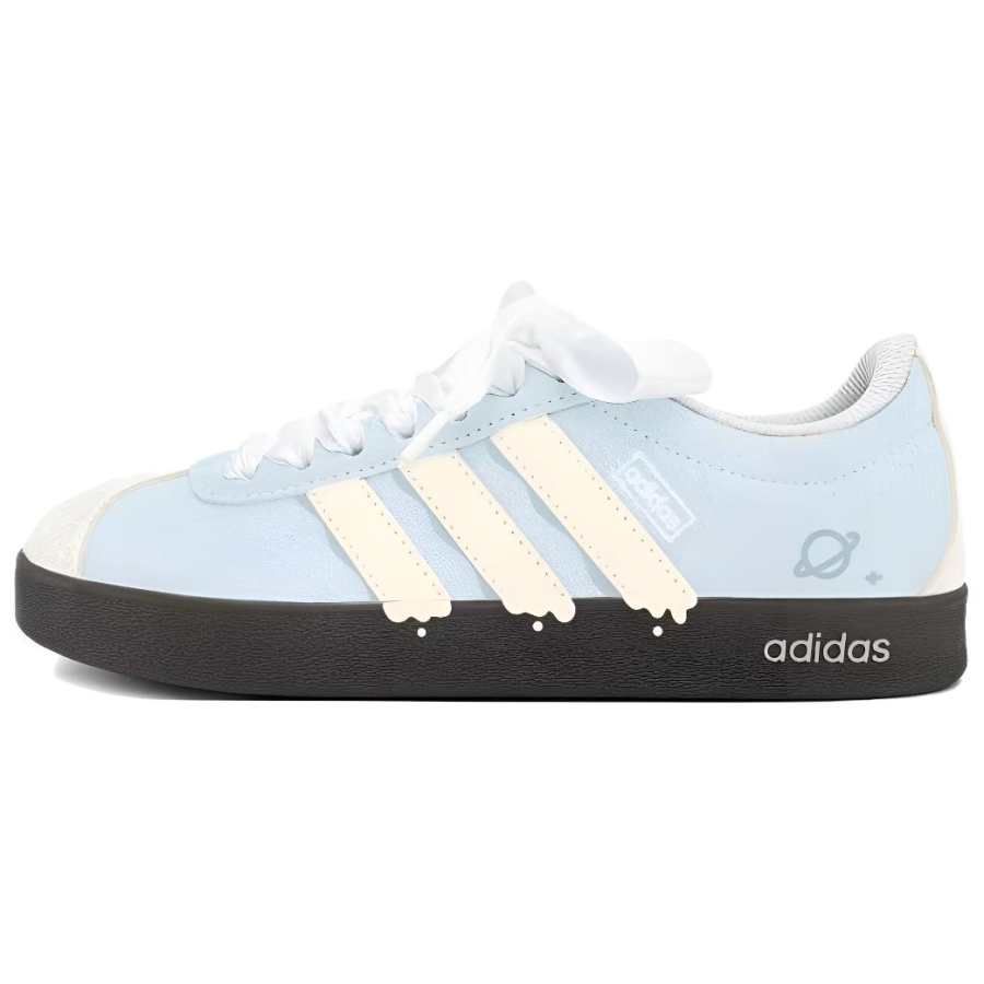 Adidas Adidas VL COURT 2.0 Skateboard Shoes Women's Low Top Blue