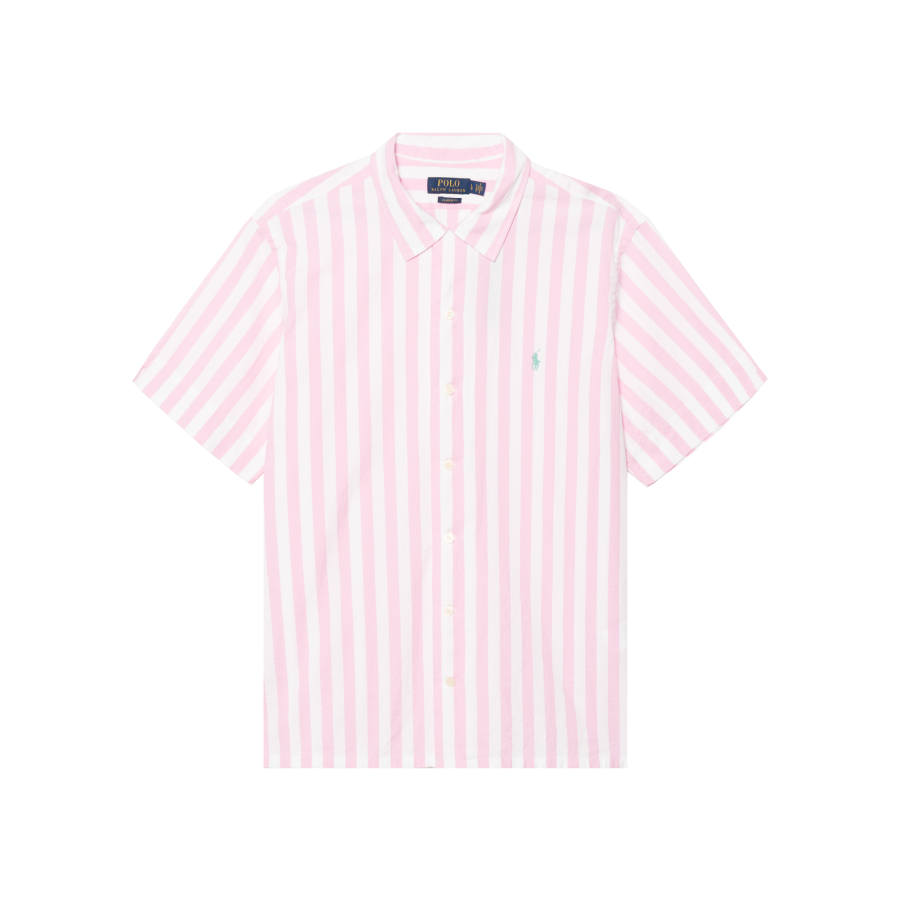 Polo Ralph Lauren SS25 Shirt Classic Version Men's Light Pink