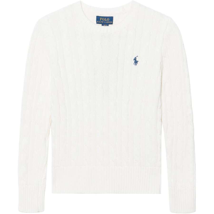 Polo Ralph Lauren Sweater SS24 Milk White Kids'