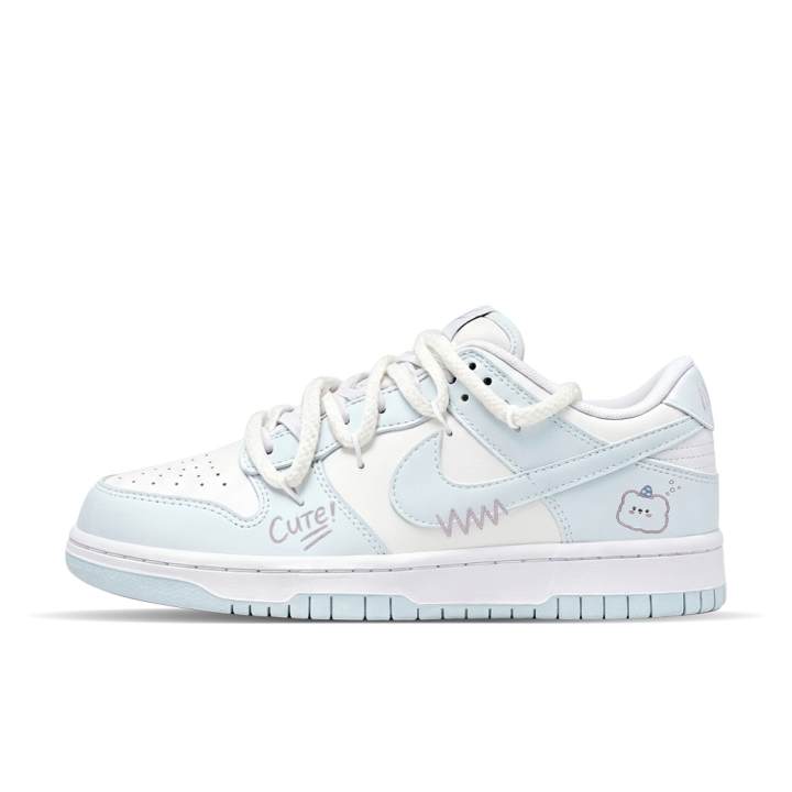 Nike Nike Dunk Skateboard Shoes Women's Low Top Blue