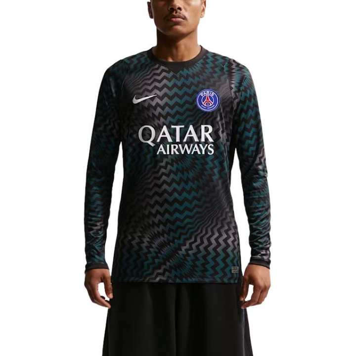 Nike Nike Paris Saint Germain Soccer Jerseys Men's Black/White Crew Neck Moderate