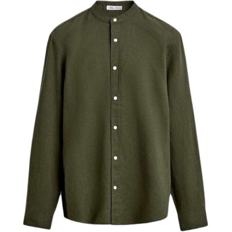 ZARA ZARA Shirts Men's Khaki Moderate