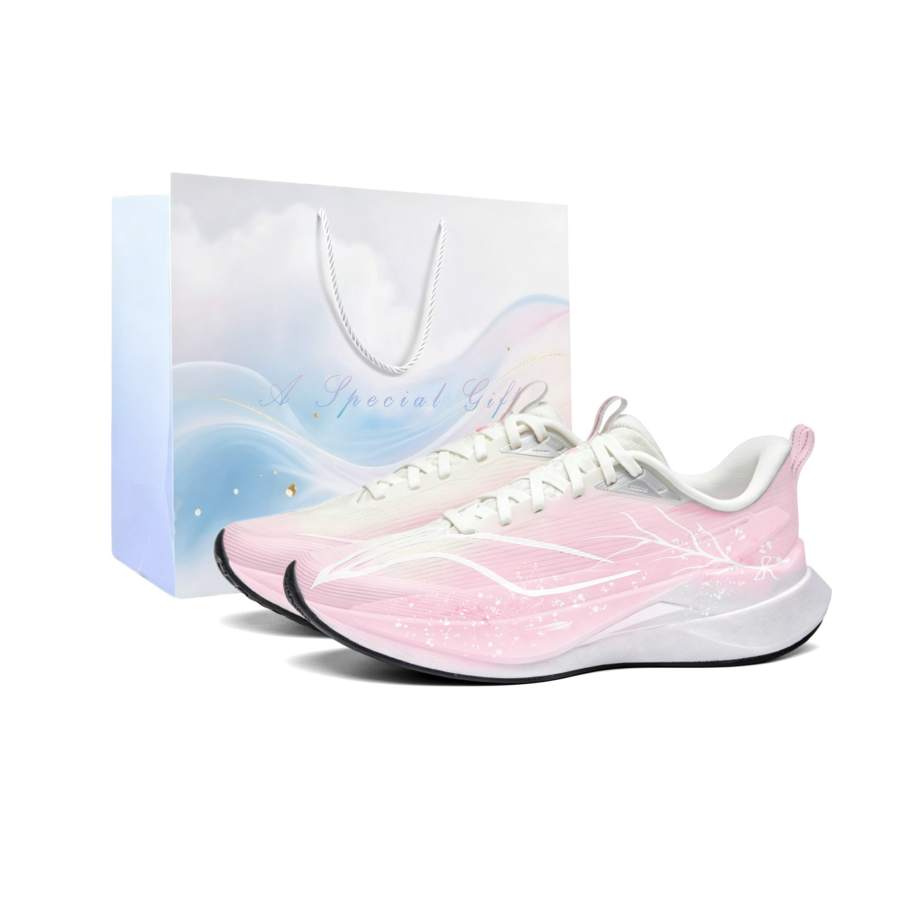 Li-Ning Li Ning Red Hare 9 PRO Running Shoes Women's Low Top Pink