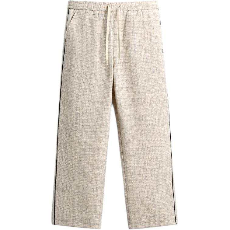 ZARA Casual Pants Men's Ecru Moderate Straight Fit Pants
