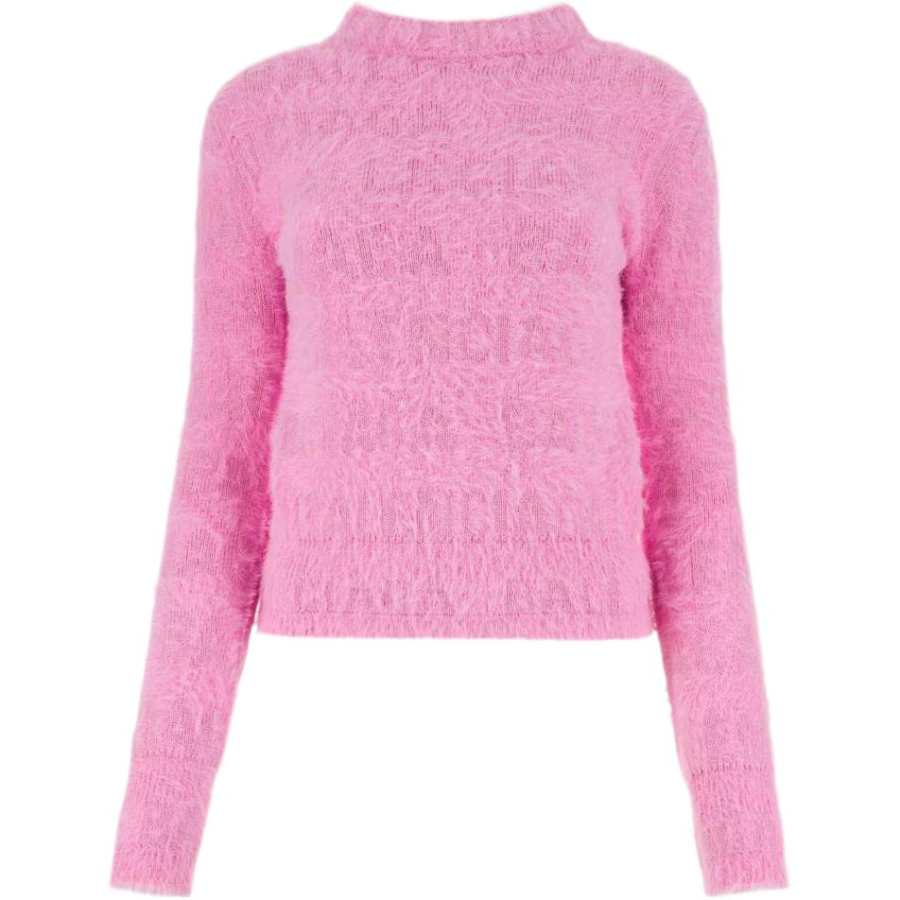 Balenciaga FW23 Sweater Regular Fit Women's Pink