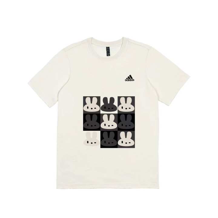 Adidas Adidas MUST HAVES T Shirts Unisex White Crew Neck Moderate