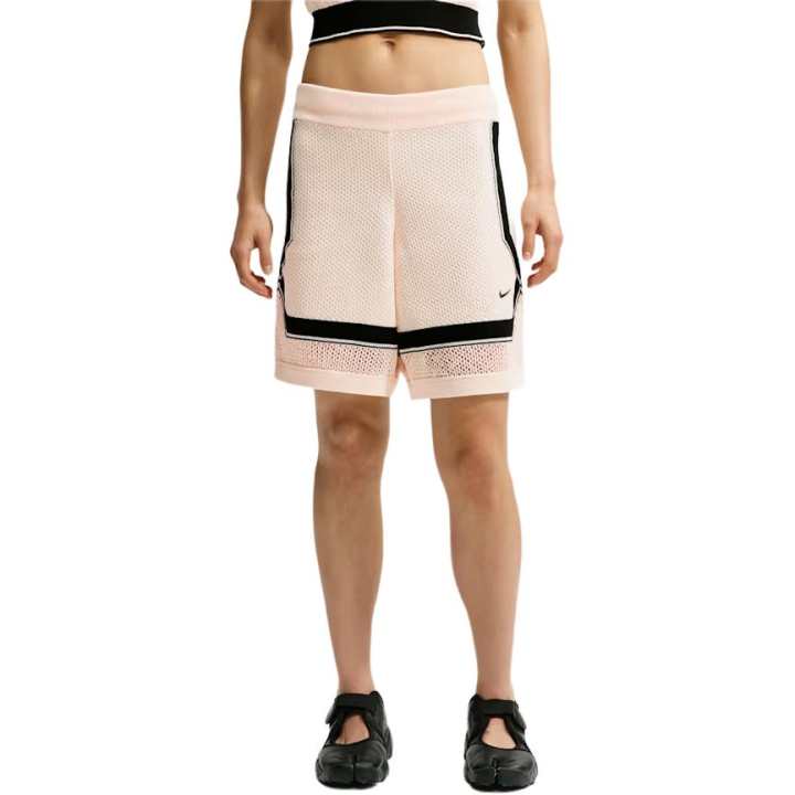 Nike Nike Sportswear Casual Shorts Women's Pink Chalk White