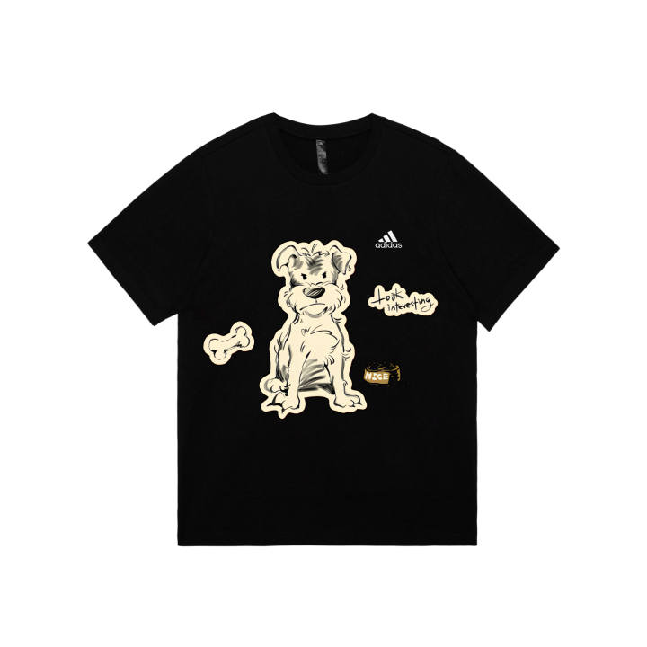 Adidas Adidas MUST HAVES T Shirts Unisex Black Crew Neck Moderate