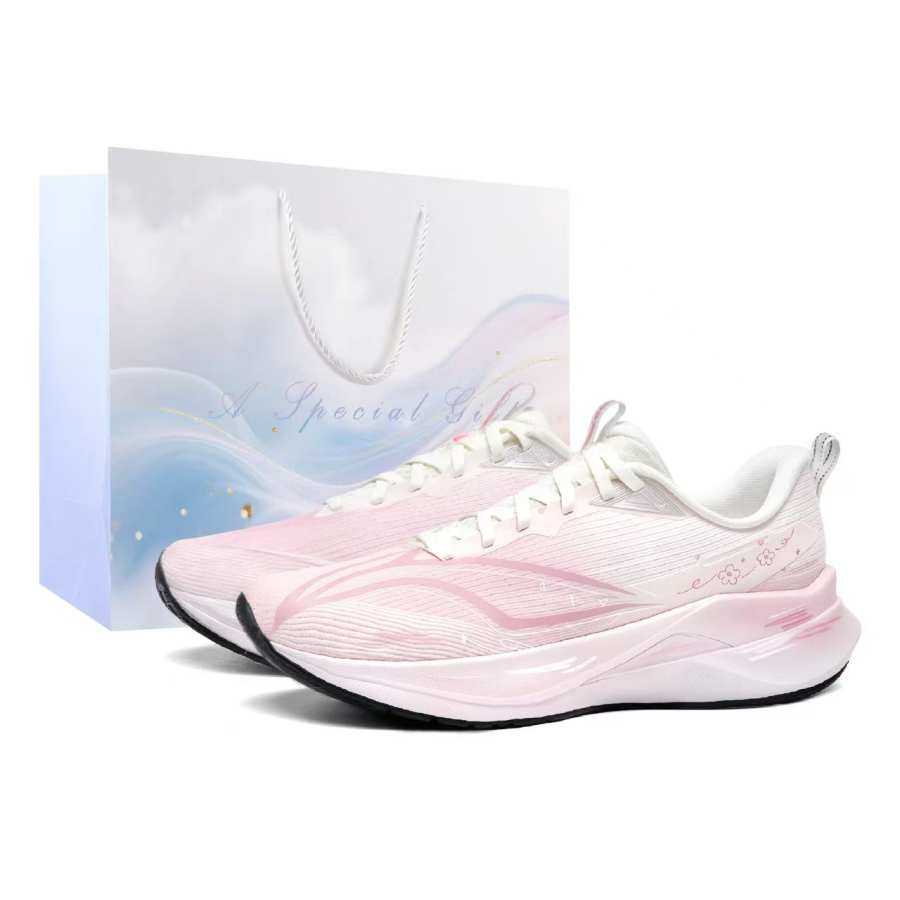 Li-Ning Li Ning Red Hare 9 PRO Running Shoes Women's Low Top Pink
